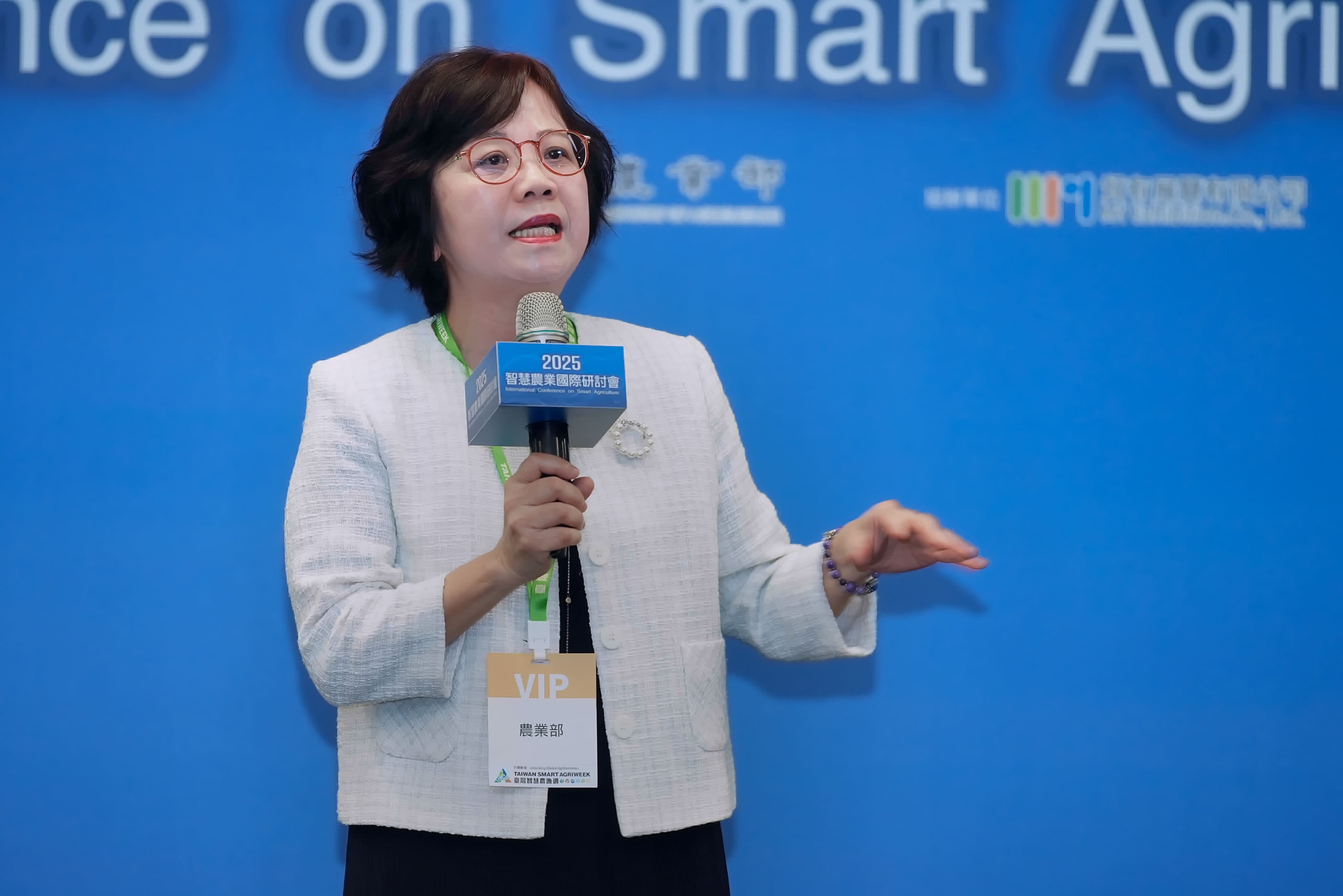 農業部農業科技司 李紅曦司長致詞